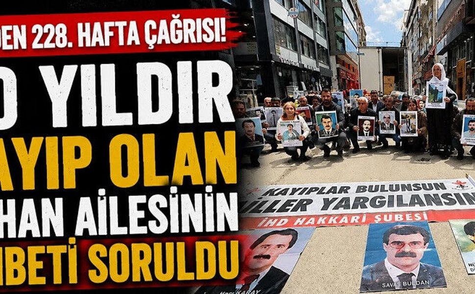 İHD Hakkâri: 30 Yıllık Kayıp Dosyasını Yeniden Gündeme Taşıdı