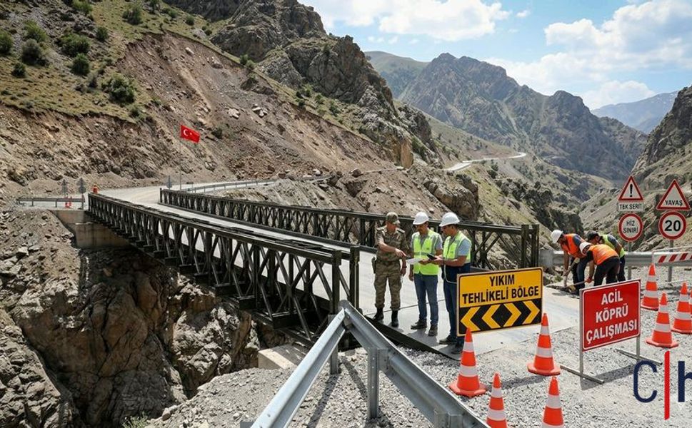 Akçalı’da Panel Köprü Tamamlandı, Açılış İçin Son Kontroller Yapılıyor