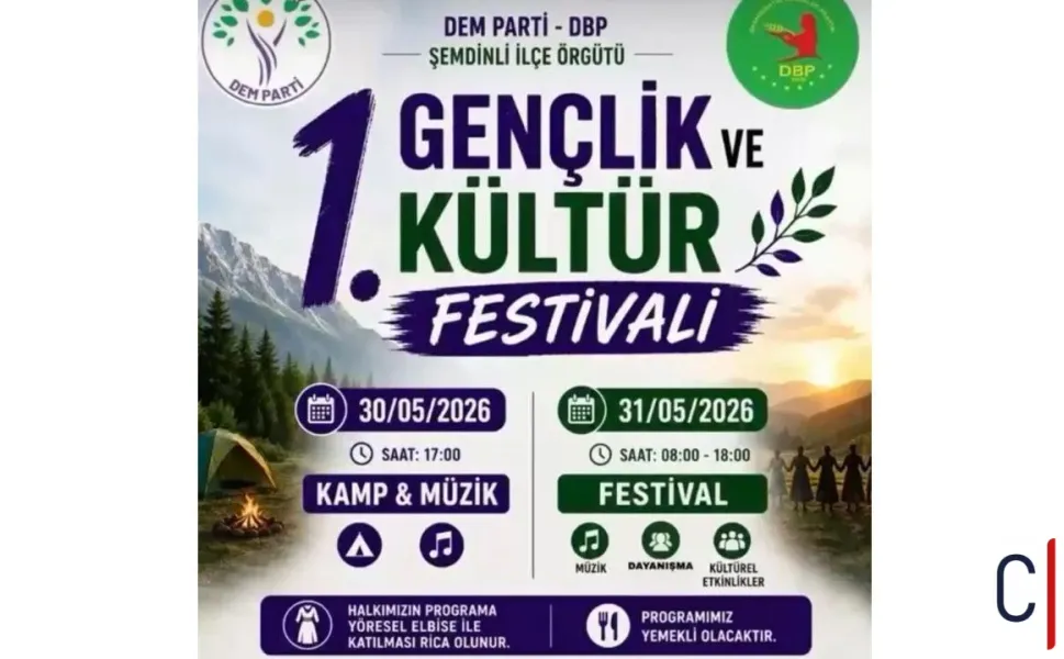 Şemdinli’de Kültür ve Doğa Buluşması! 1. Gençlik ve Kültür Festivali Konserlerle Başlıyor