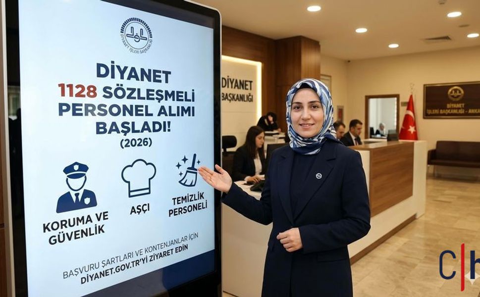 Diyanet 1128 Sözleşmeli Personel Alımı Yapıyor! Başvuru Şartları Neler?