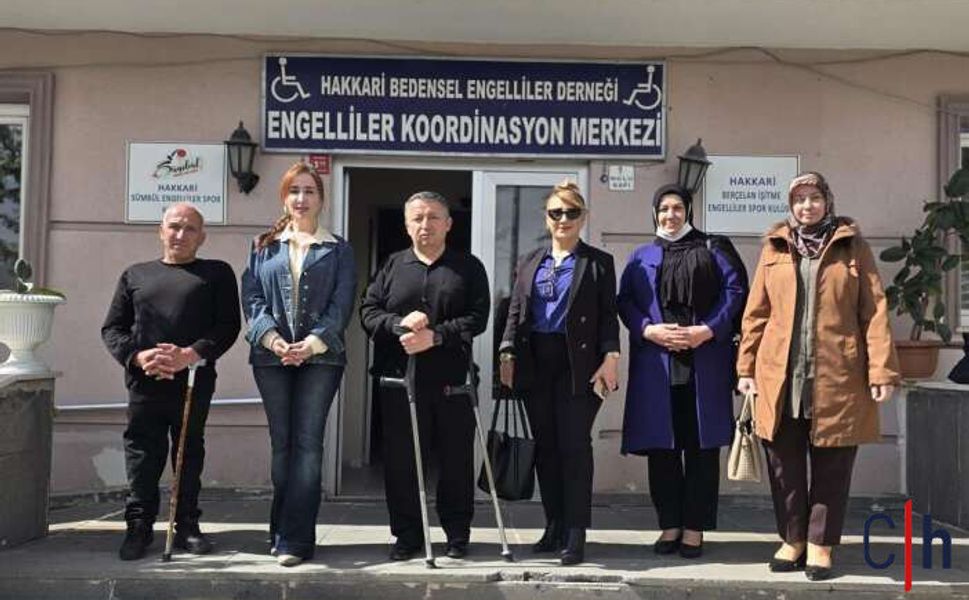 Hakkari’de Engelliler Haftası’nda anlamlı ziyaret