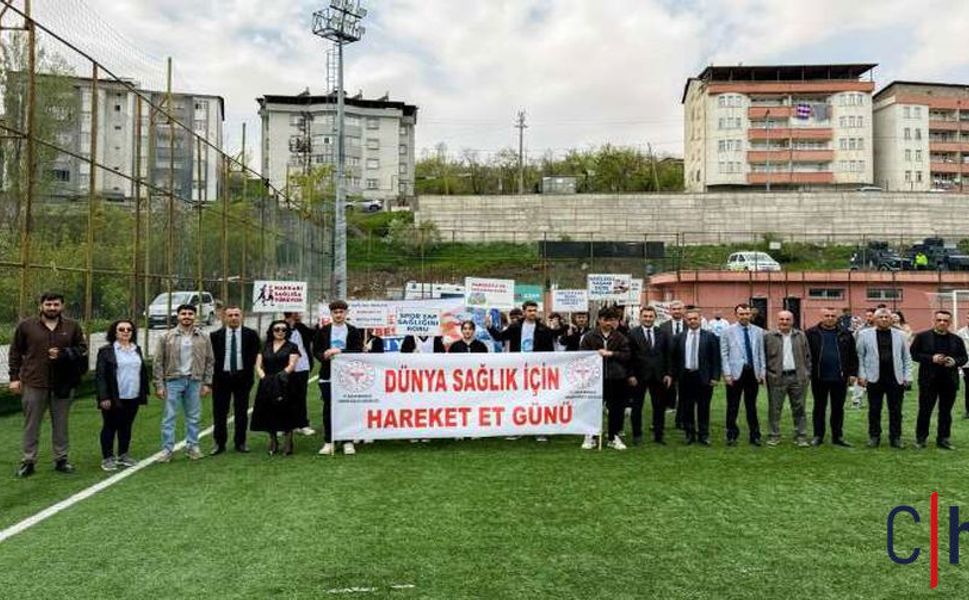 Hakkâri’de “Sağlık İçin Hareket Et Günü” Etkinlikleri Düzenlendi