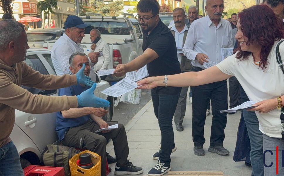 DEM Parti’den Kongre Öncesi Esnaf Ziyareti ve Davet Çalışması