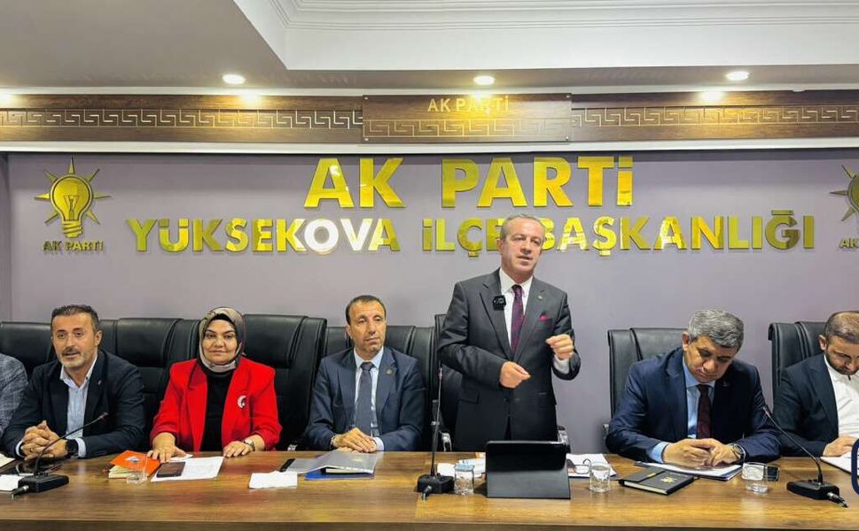 AK Parti Hakkâri Teşkilatı Yüksekova’da Haziran Ayı Danışma Meclisinde Buluştu