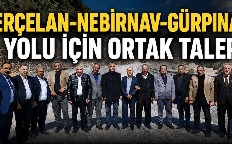 Muhtarlardan Berçelan Yolu İçin Ortak Çağrı