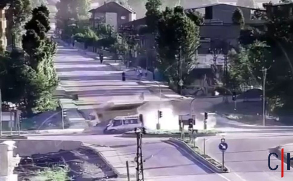 Yüksekova’daki Ölümlü Kazanın Güvenlik Kamerası Görüntüleri Ortaya Çıktı