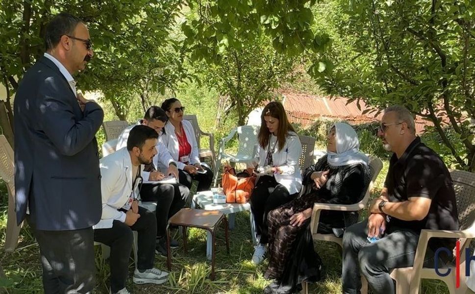 Hakkari'de Mobil KETEM Ekibi İran Sınırındaki Köylere Sağlık Hizmeti Götürdü