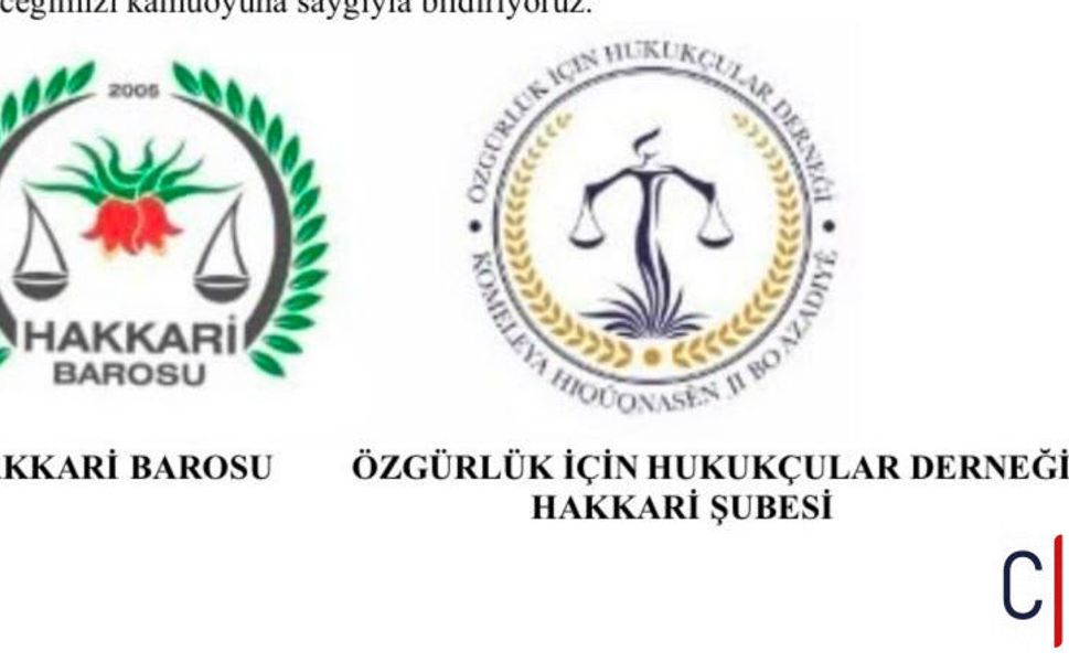 Şemdinli Katliamına Baro ve ÖHD’den Sert Tepki
