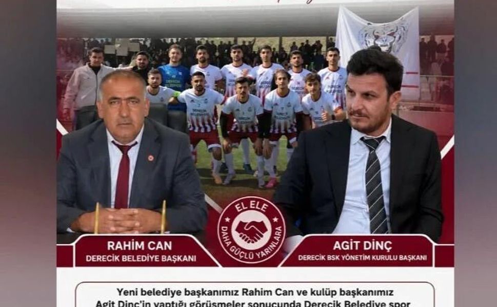 Derecik Belediyespor Krizinde Mutlu Son