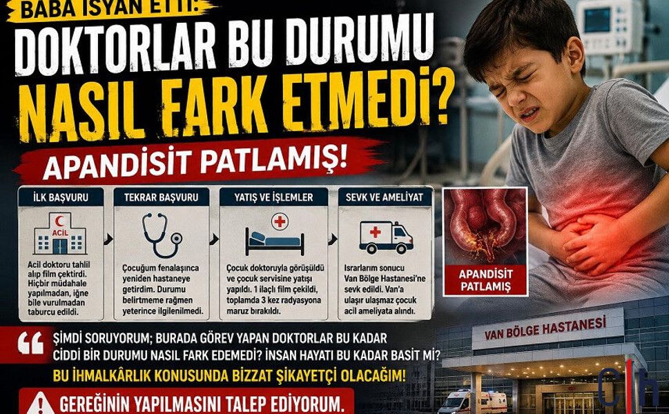 Hakkâri Devlet Hastanesi’nde Teşhis Tartışması: Aileden İhmal İddiası