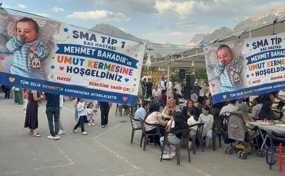 Hakkari’de Minik Bahadır İçin Umut Kermesi: 350 Bin TL Destek Toplandı