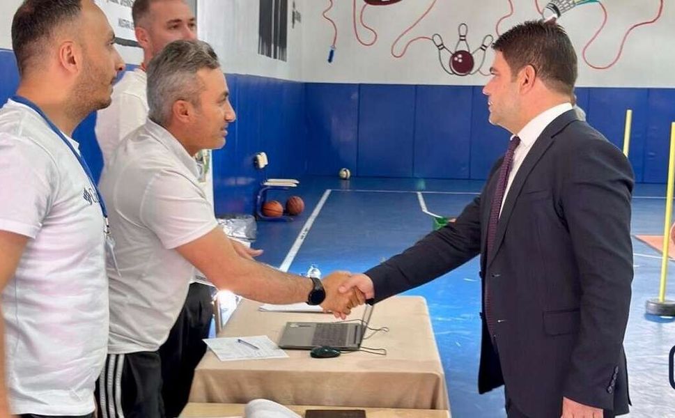 İl Millî Eğitim Müdürü Nurettin Yılmaz Spor Lisesi Yetenek Sınavlarını İnceledi