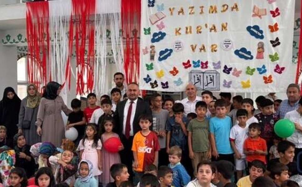 Hakkâri'de Yaz Kur’an Kursları Dualarla Başladı