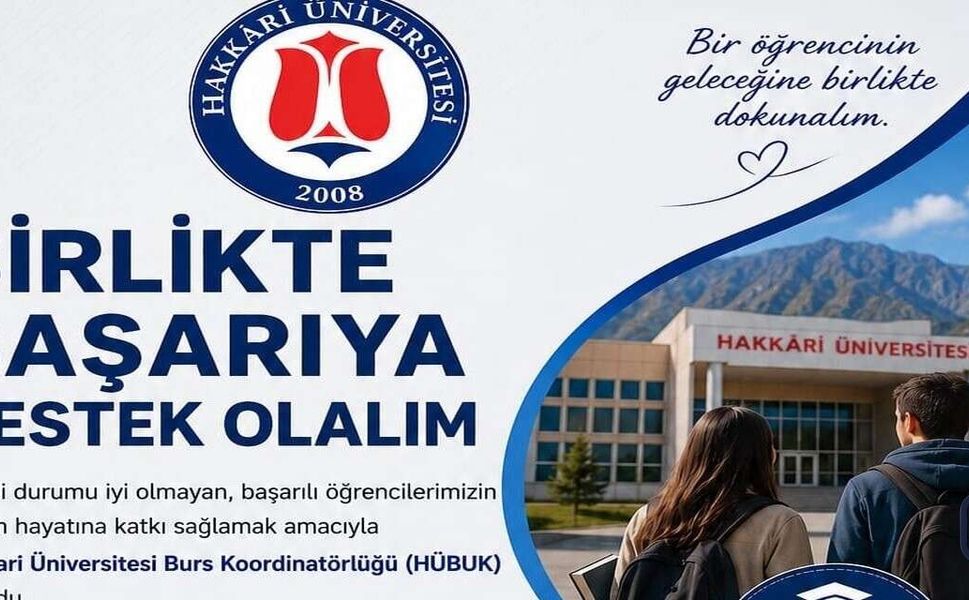 Hakkâri Üniversitesi'nden Başarılı Öğrenciler İçin Burs Desteği