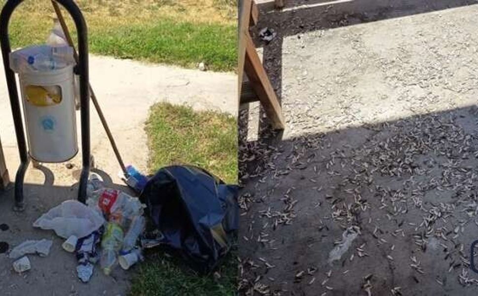 Hakkari'de Parklar Temizleniyor, Duyarsızlık Tepki Çekiyor
