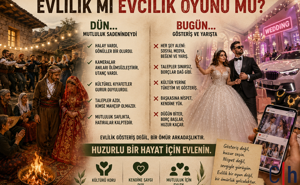 Evlilik mi Evcilik Oyunu mu? Sevda Ertuş / Yazdı