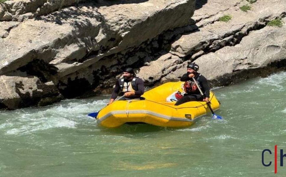 Hakkâri'den Gönüllü Rafting Ekibi Destek Veriyor