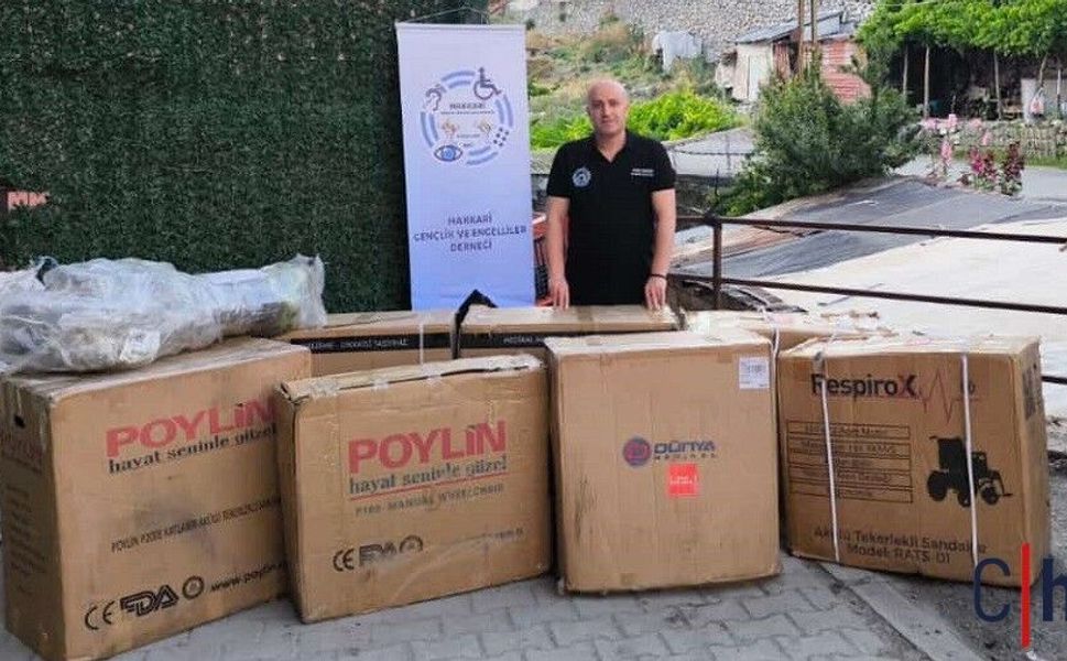Hakkâri'de Engelli Bireylere Umut Olan Bağış: 10 Tekerlekli Sandalye Dağıtılacak