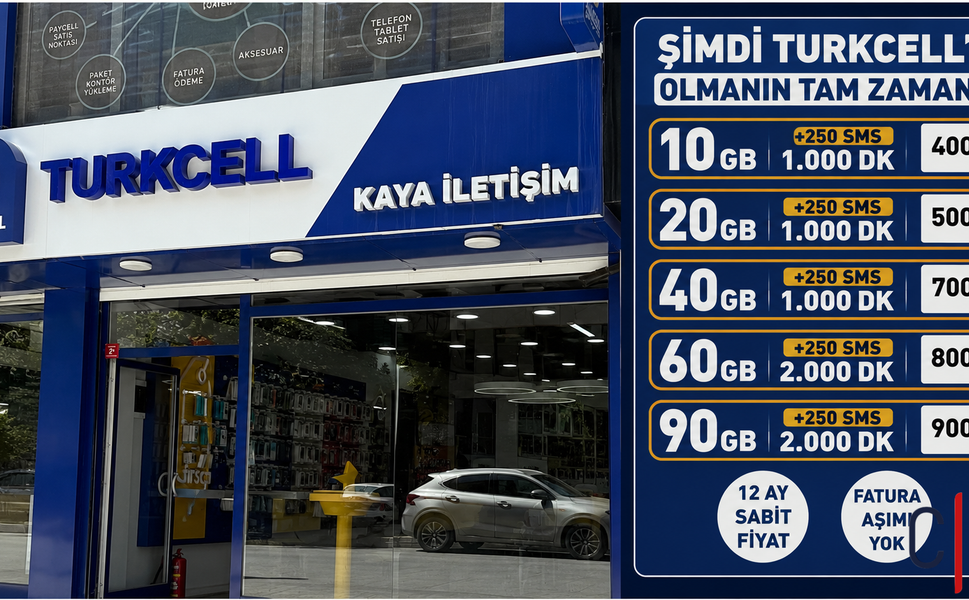 Kaya İletişim’den Turkcell’e Geçenlere Sabit Fiyatlı Avantajlı Kampanya