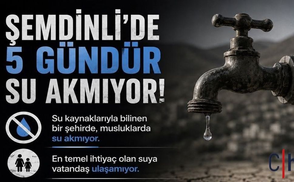 Başkan Tekin'den Şemdinli'deki Su Kesintilerine Tepki