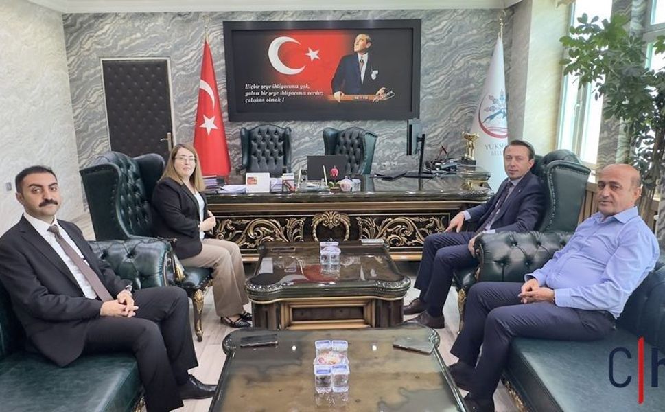 Yüksekova Kaymakamı Volkan Hülür'den Belediyeye Ziyaret