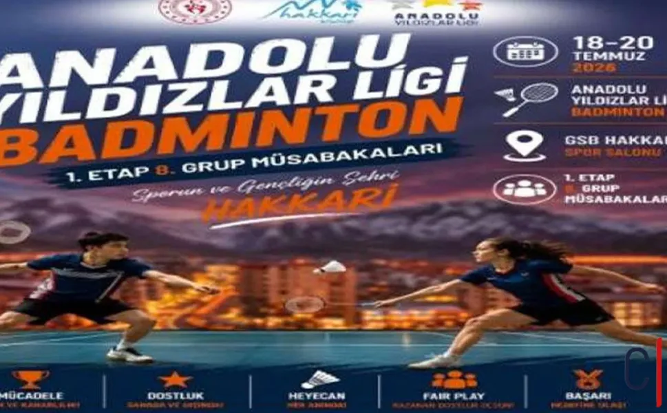 Hakkari, ANALİG Badminton Grup Müsabakalarına ev sahipliği yapıyor