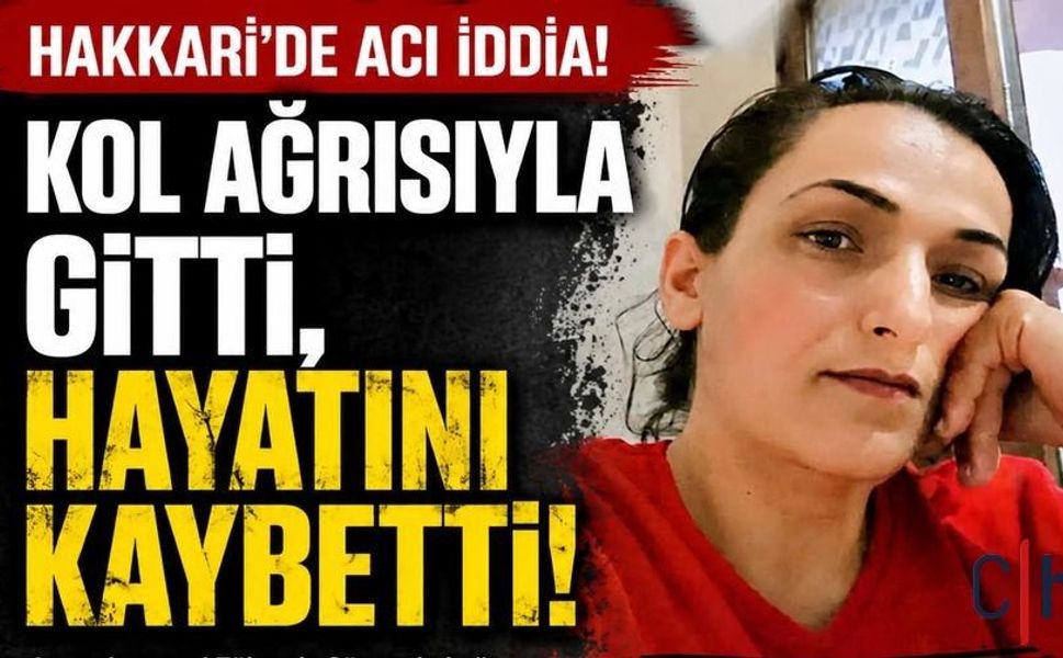 Hakkâri’de İğne Sonrası Ölüm İddiası