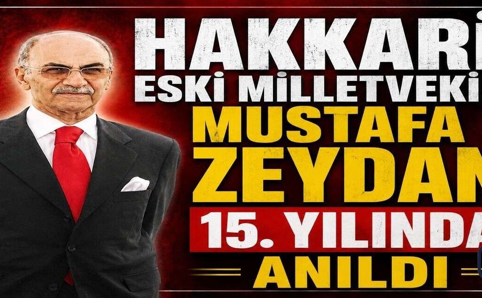 Milletvekili Zeydan 15. Yılında anıldı