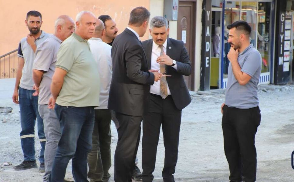 Hakkâri’de Altyapı ve Üstyapı Çalışmaları Sahada İncelendi