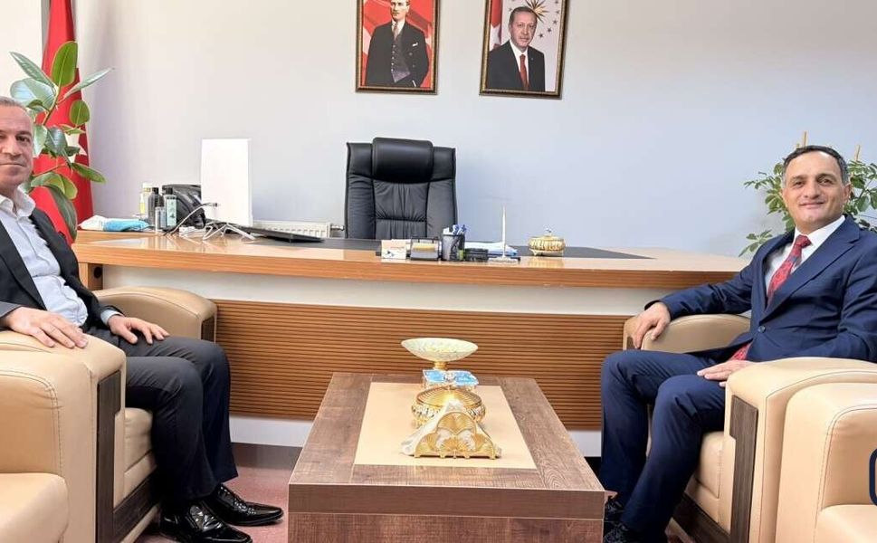 Başkan Av. Kaya'dan, Av. Tarhan'a hayırlı olsun ziyareti