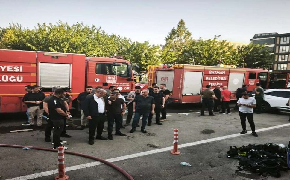 Batman’da Spor Salonunda Yangın: 2 ölü, 10 yaralı