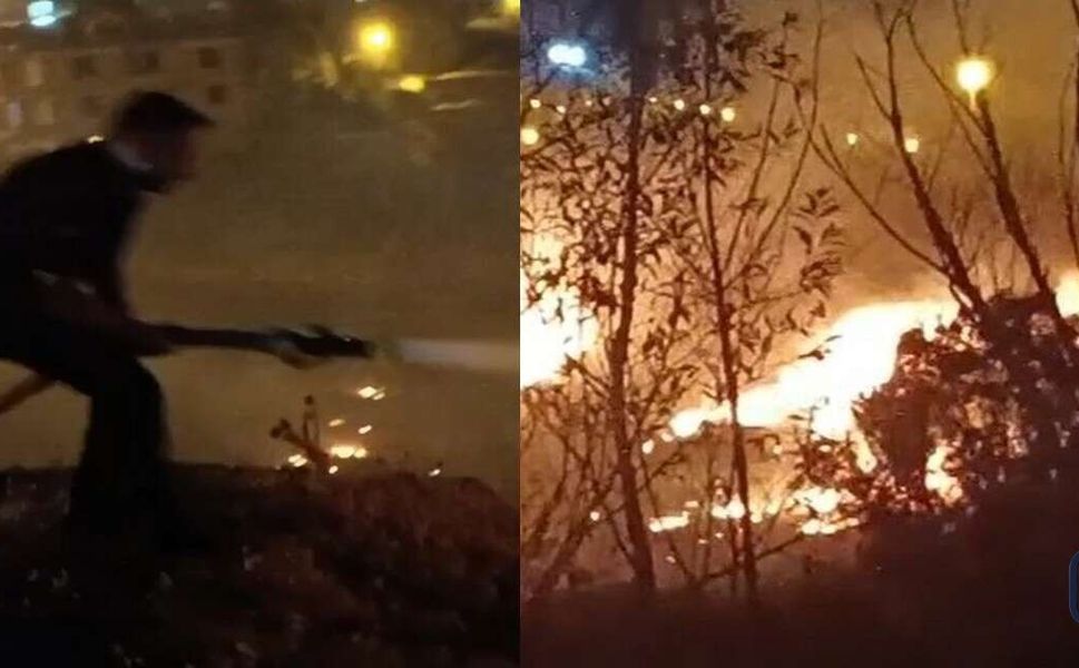 İtfaiye ekipleri büyük tehlikeyi önledi