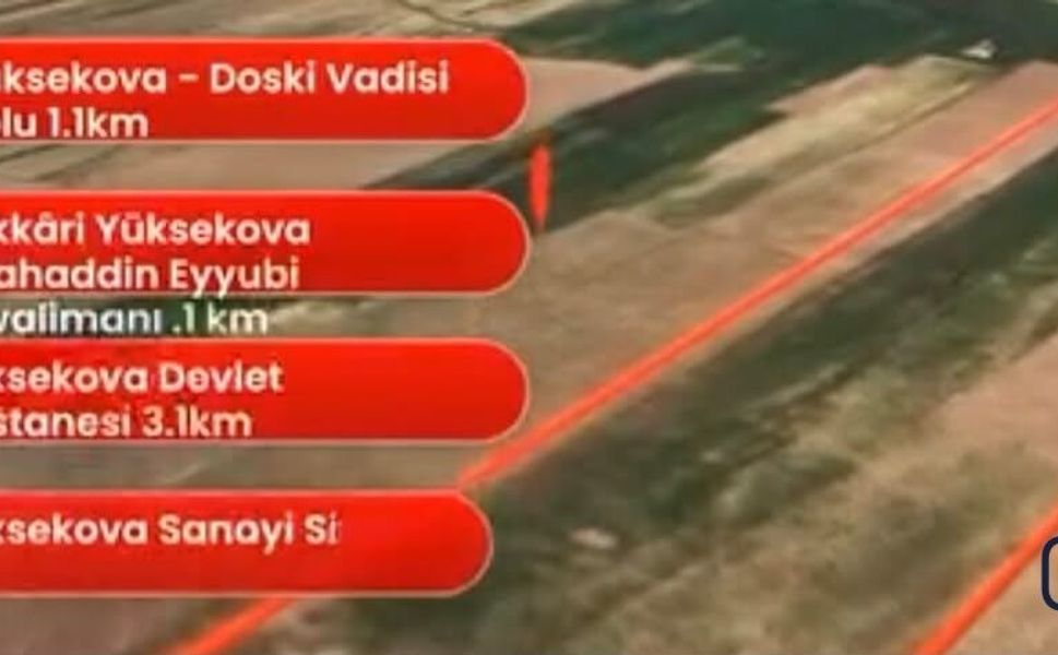 Yüksekova’da Havalimanı Yakınında 177 Bin Metrekarelik Arazi Satışa Çıkarıldı