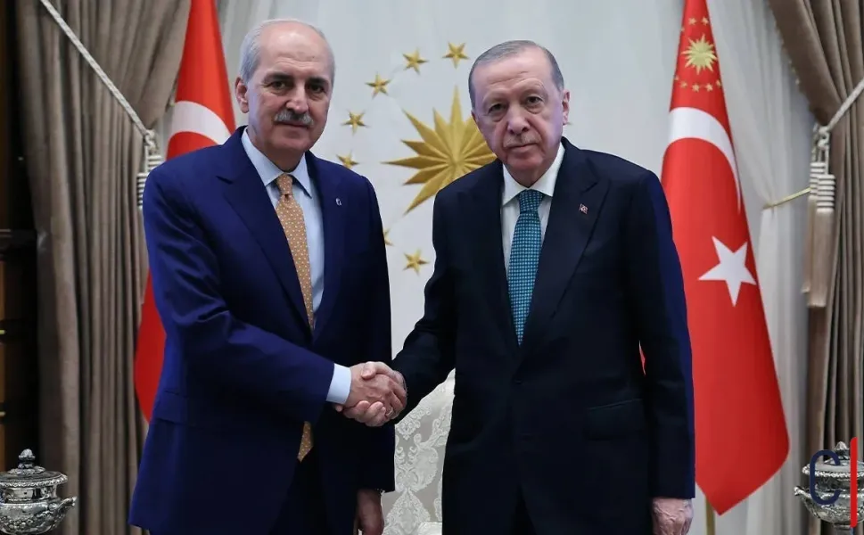 Cumhurbaşkanı Erdoğan, Meclis Başkanı Kurtulmuş ile görüştü