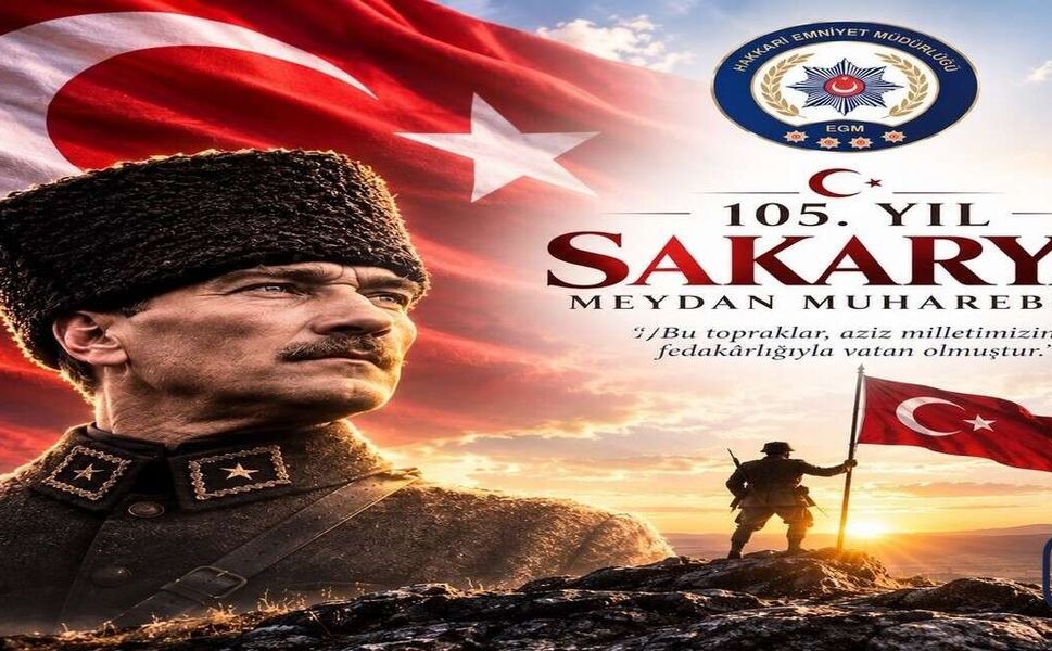 Hakkâri Emniyeti’nden 105. yıl mesajı
