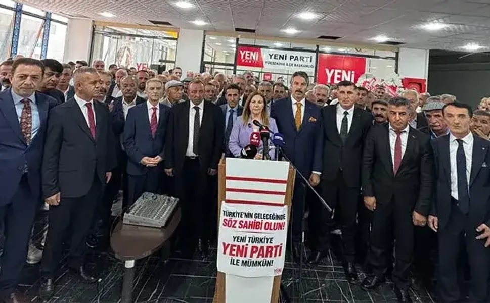 Yeni Parti, Yüksekova İlçe Başkanlığını törenle açtı