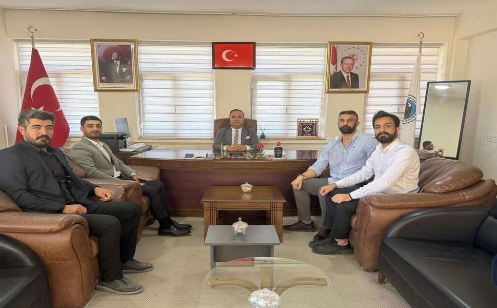 Büyükçiftlik Belediyesinde TÜGVA heyeti ağırlandı