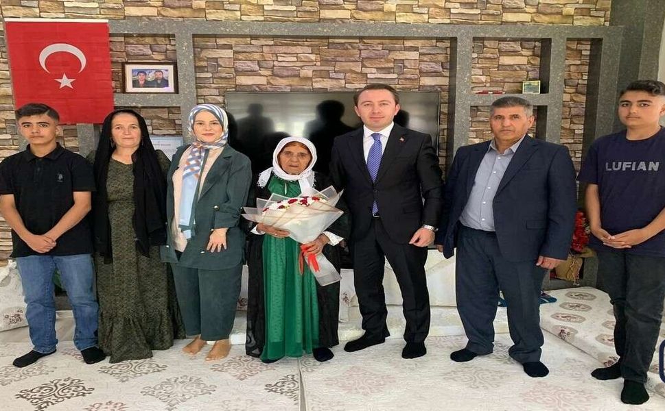 Kaymakam Hülür’den Şehit Ailesine vefa ziyareti