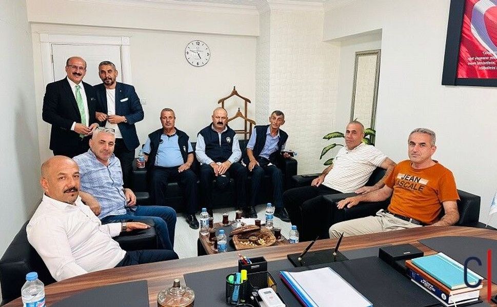 Muhtarlar’dan Zabıta Müdürlüğü’ne Zabıta Haftası Ziyareti