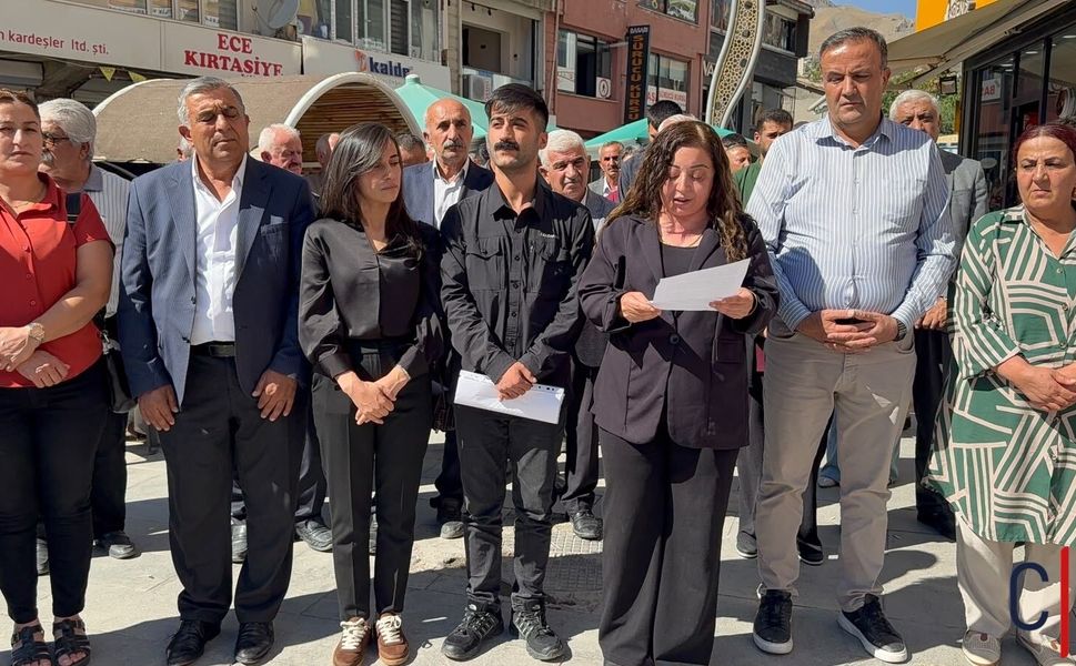 Hakkari’de Demokratik Kurumlar Platformu’ndan Suriye Açıklaması