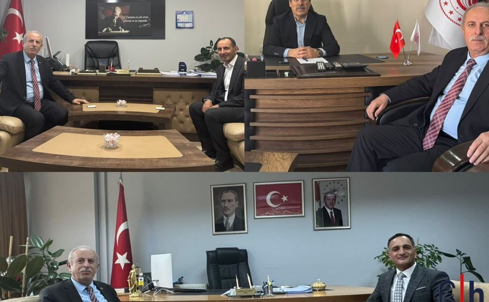 Keskin’den Kurum Amirlerine görevlerinde tebrik ziyareti