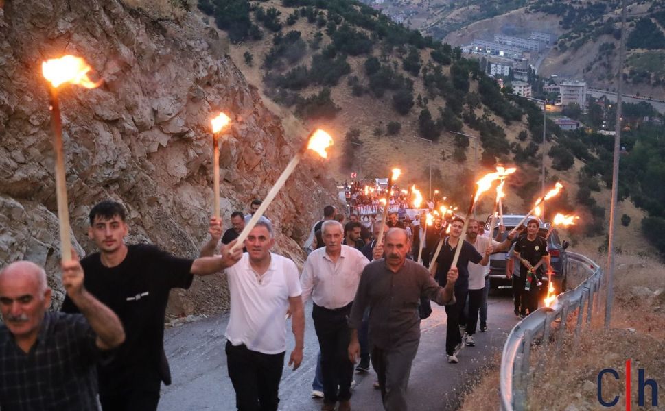 Şemdinli’de 1 Eylül yürüyüşü: “Savaşa hayır, barış hemen şimdi”