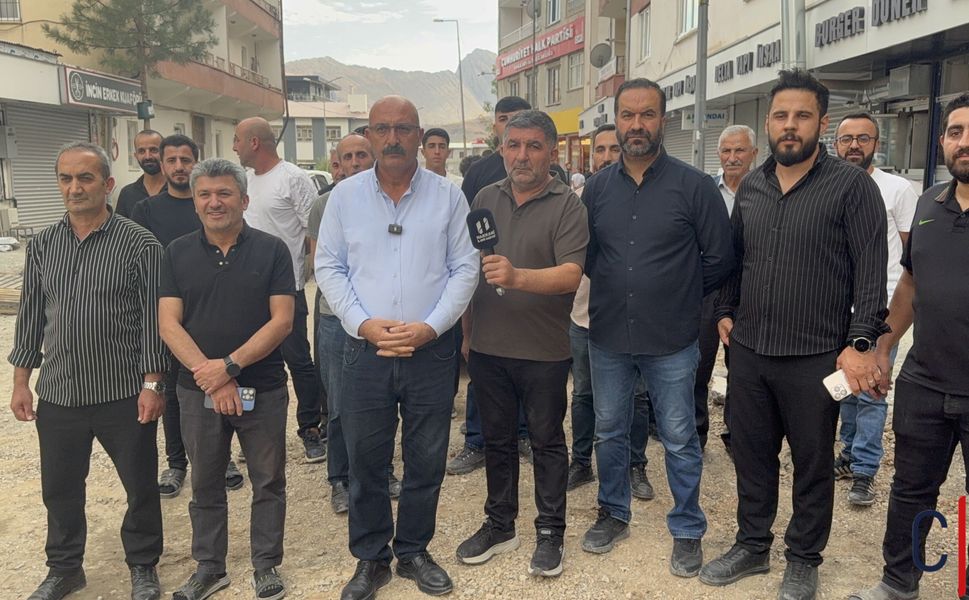 Hakkâri’de Altay Caddesi esnafı kepenk indirdi