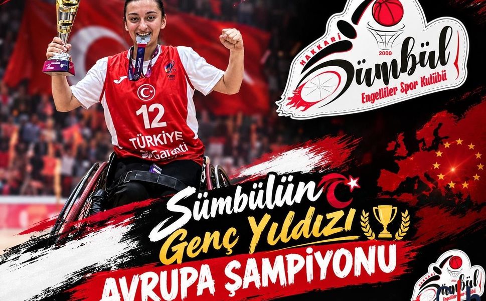 Hakkarili Nazlıcan Beyter’in Avrupa Şampiyonası Başarısı