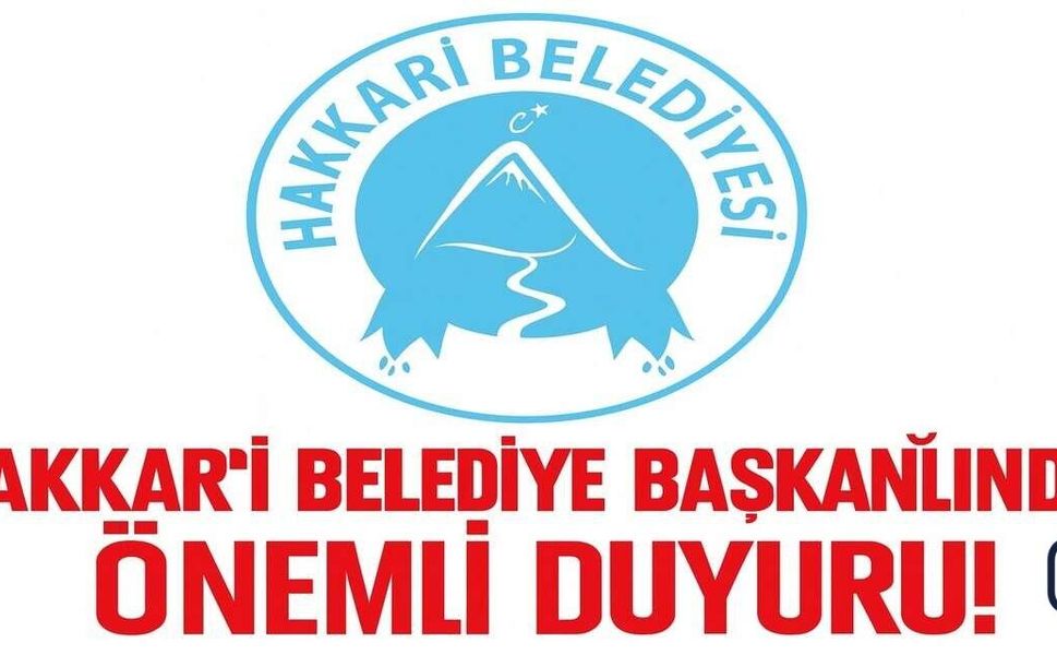 Hakkari Belediyesi'nden KPSS öncesi gürültü uyarısı