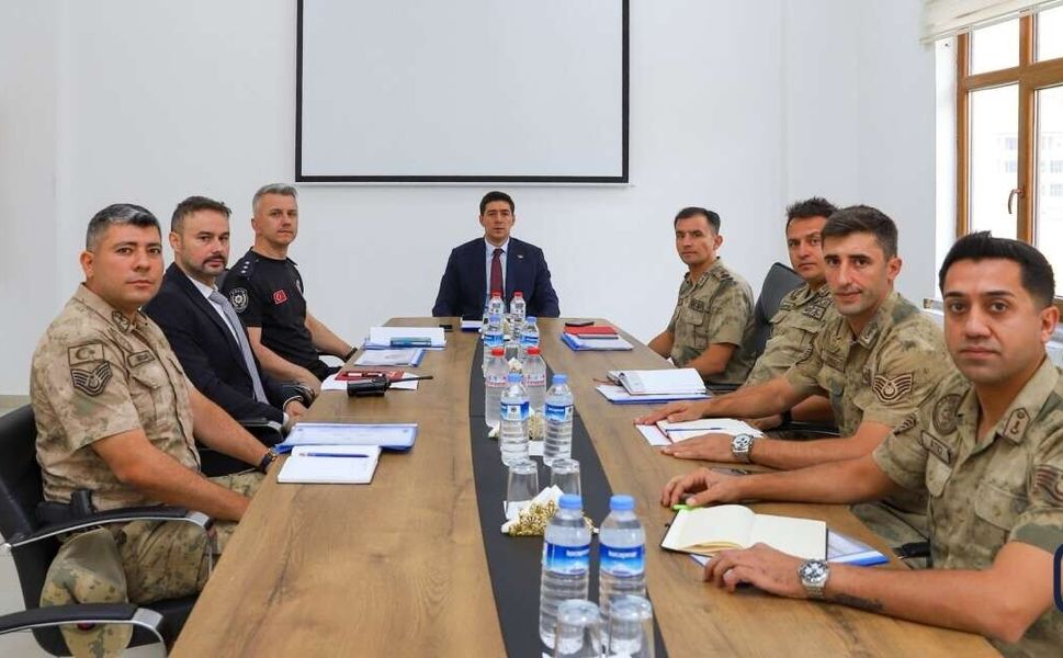 Şemdinli’de Asayiş toplantısı gerçekleştirildi