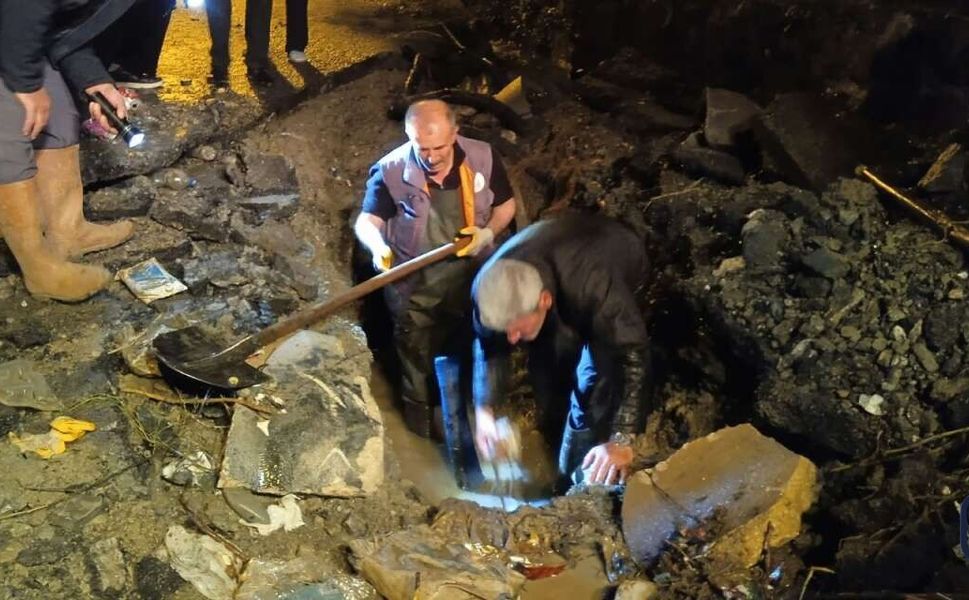 Hakkari’de Gece Yarısı Logar Mesaisi
