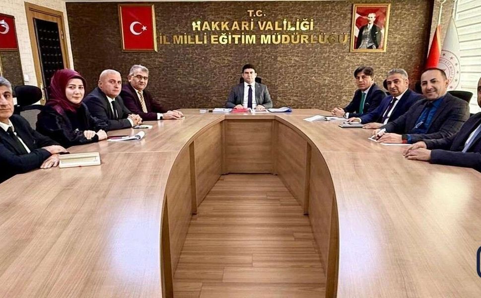 Hakkari’de Haftalık Eğitim toplantısı tapıldı