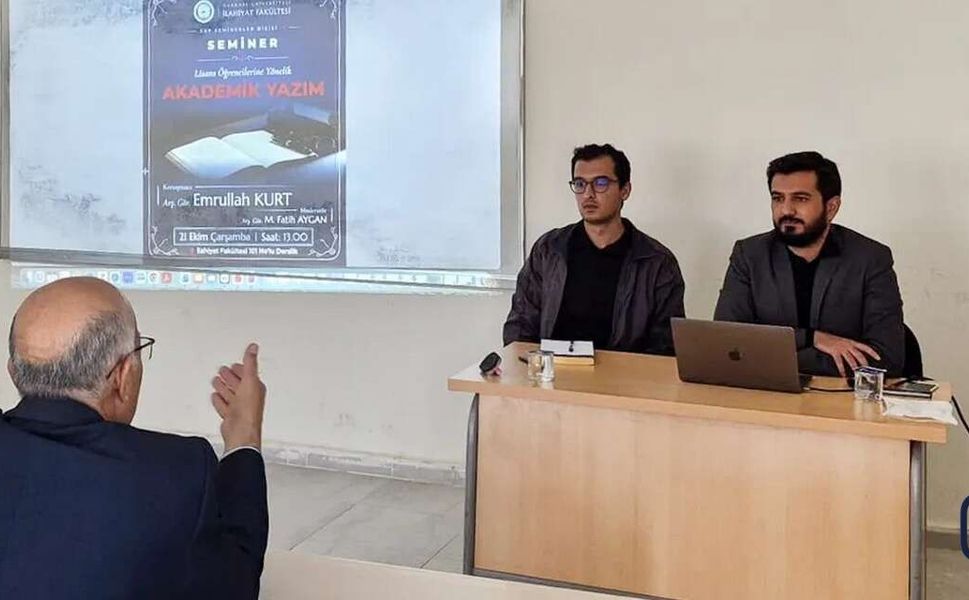 Hakkari Üniversitesi’nde Akademik yazım semineri düzenlendi