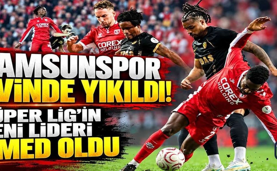 Amed SK’dan Samsun’da Muhteşem Geri Dönüş